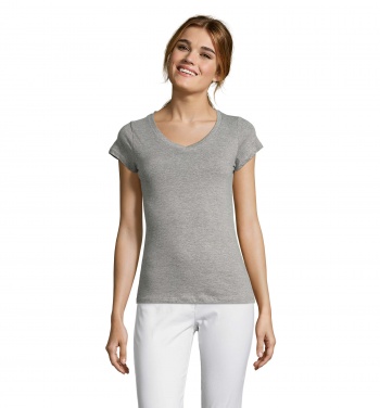 Logo trade corporate gifts picture of: MOON WOMEN T-SHIRT 150g
