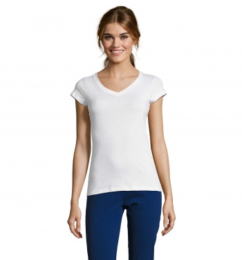 Logo trade advertising products image of: MOON WOMEN T-SHIRT 150g