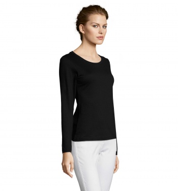Logo trade promotional merchandise image of: MAJESTIC LG SLEEVE T-SHIRT