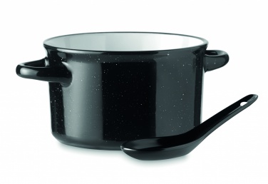 Logo trade corporate gifts picture of: Ceramic vintage bowl 550 ml