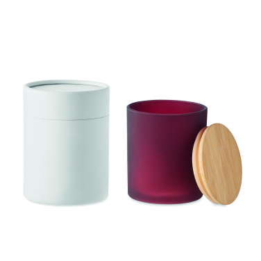 Logotrade advertising product image of: Plant based wax candle 200 gr