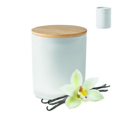 Logo trade promotional product photo of: Plant based wax candle 200 gr