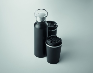 Logo trade promotional merchandise photo of: Stainless steel double wall set