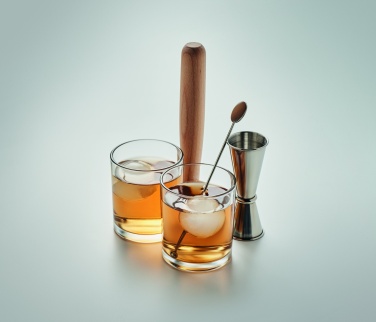 Logo trade promotional merchandise image of: Set of 7 pieces cocktail set