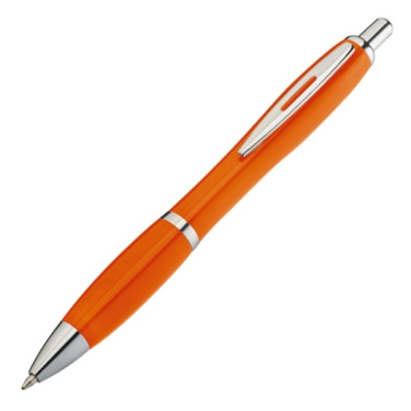 Logo trade advertising products image of: Plastic ballpen WLADIWOSTOCK
