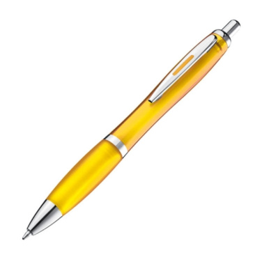 Logo trade promotional giveaways image of: Plastic ballpen MOSCOW