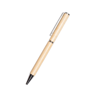 Logotrade promotional item picture of: Wooden ballpen HEYWOOD