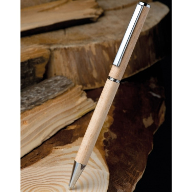Logotrade promotional gifts photo of: Wooden ballpen HEYWOOD