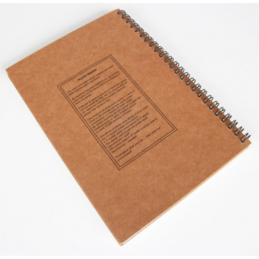 Logotrade promotional product picture of: A5 ECO Notepad KENTWOOD
