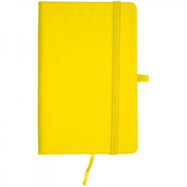 Logo trade business gifts image of: A6 note book LUBECK