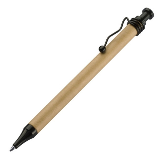 Logo trade promotional product photo of: Cardboard ballpen CRAMLINGTON
