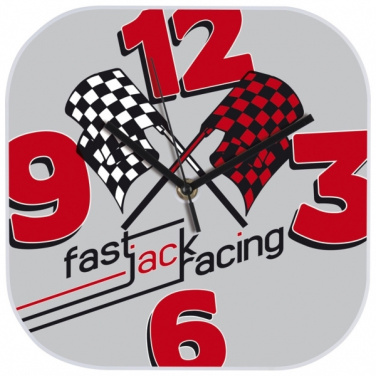 Logo trade business gift photo of: Wall clock with all over clock face BEL AIR