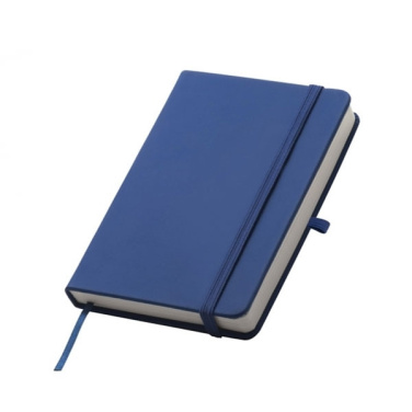 Logo trade business gifts image of: A6 note book LUBECK