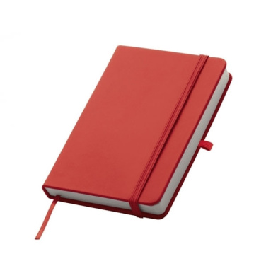 Logo trade business gifts image of: A6 note book LUBECK