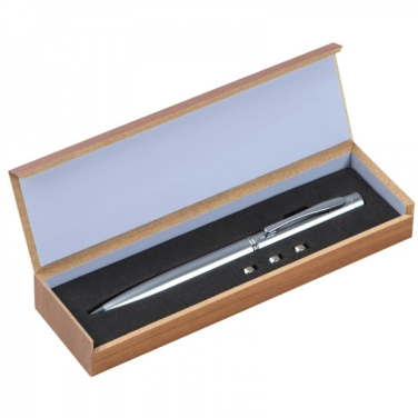 Logo trade advertising products picture of: Metal laser pointer DETROIT