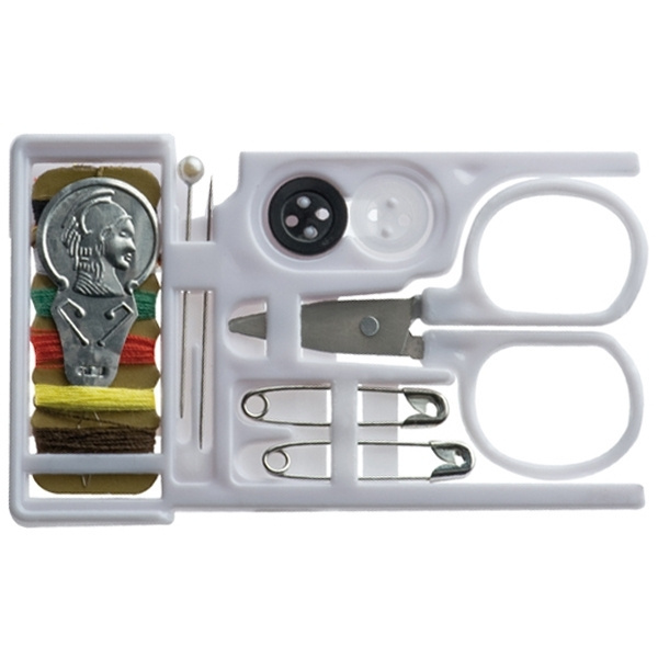 Logo trade promotional gift photo of: Travel sewing set LE HAVRE