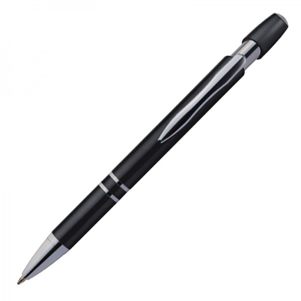 Logo trade promotional giveaway photo of: Plastic ballpen EPPING