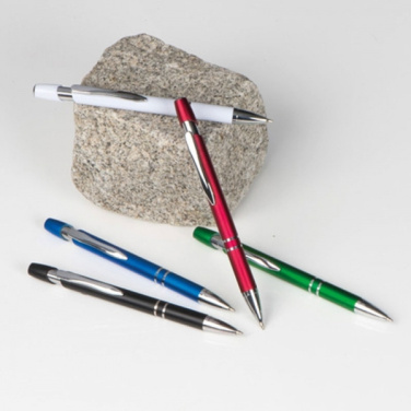 Logo trade promotional item photo of: Plastic ballpen EPPING