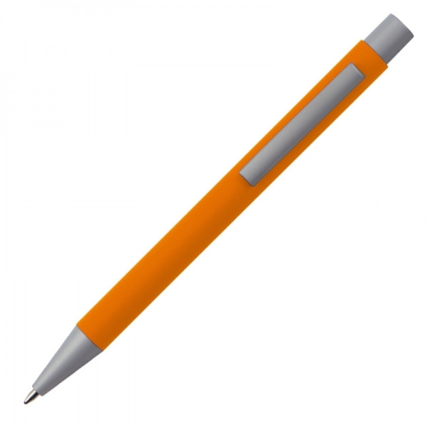 Logotrade promotional giveaways photo of: Metal ballpen soft touch ABU DHABI