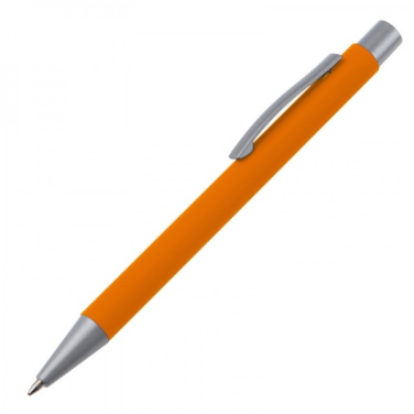 Logo trade business gift photo of: Metal ballpen soft touch ABU DHABI
