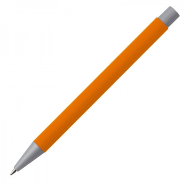 Logo trade promotional merchandise photo of: Metal ballpen soft touch ABU DHABI