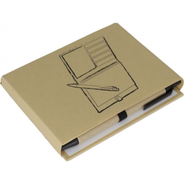 Logo trade promotional merchandise image of: Adhesive note pad ST. LOUIS