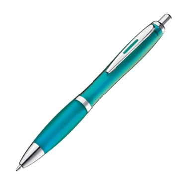 Logo trade business gifts image of: Plastic ballpen MOSCOW