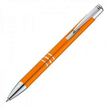 Logo trade advertising product photo of: Metal ballpen ASCOT