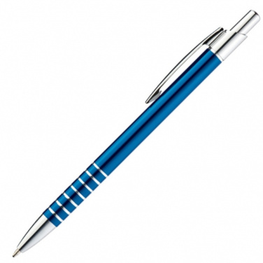 Logo trade advertising products picture of: Metal ballpen ITABELA