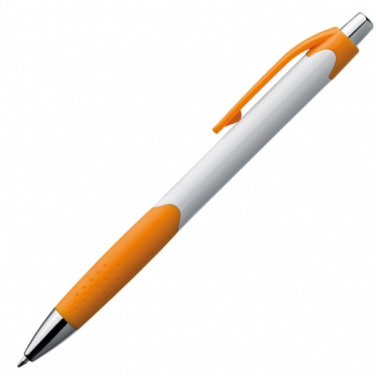 Logo trade promotional merchandise photo of: Plastic ballpen MAO