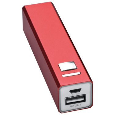 Logotrade corporate gift picture of: Metal power bank PORT HOPE 2200mAh