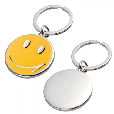 Logotrade advertising product picture of: Keyring SMILE