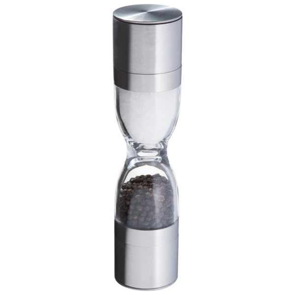Logo trade promotional product photo of: Salt and pepper mill 2-in-1 ROME