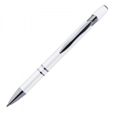 Logo trade promotional merchandise image of: Plastic ballpen EPPING