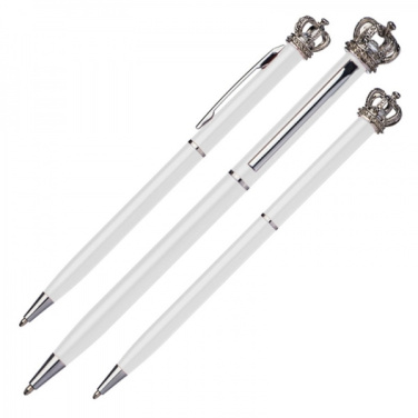 Logotrade promotional items photo of: Metal ballpen KINGS PARK