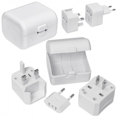 Logotrade promotional merchandise photo of: Travel adapter PERU