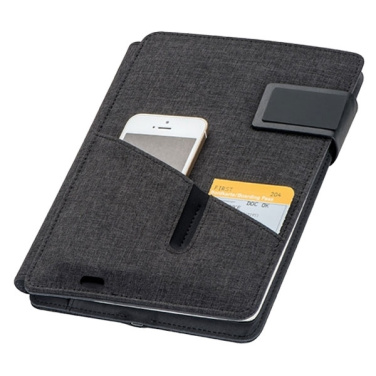 Logo trade promotional items picture of: Power bank folder Leno