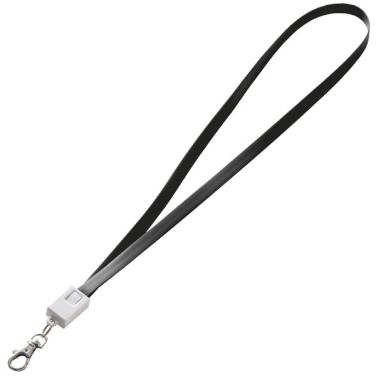 Logotrade promotional gifts photo of: Lanyard with usb cable LE PORT