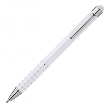 Logotrade promotional gift image of: Metal ballpen with touch pen LUEBO