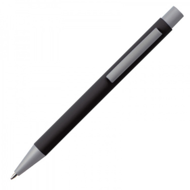 Logotrade promotional gift image of: Metal ballpen soft touch ABU DHABI