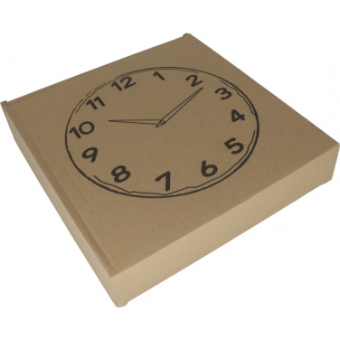 Logo trade promotional item photo of: Slate wall clock GRAZ