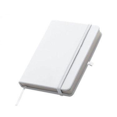 Logo trade corporate gifts image of: A6 note book LUBECK