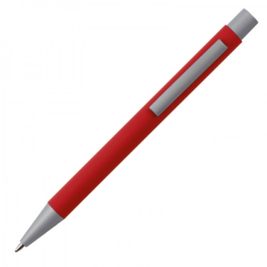 Logotrade corporate gift image of: Metal ballpen soft touch ABU DHABI