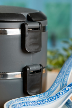 Logo trade business gifts image of: Lunch box HOME