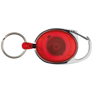Logotrade advertising products photo of: Ski-Pass with Carabiner Keyring EMPLOYEE