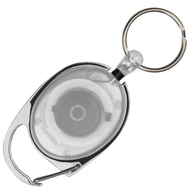 Logotrade business gift image of: Ski-Pass with Carabiner Keyring EMPLOYEE