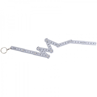 Logotrade promotional giveaways photo of: Keyring with 0,5m ruler