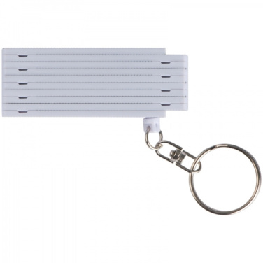 Logotrade promotional item picture of: Keyring with 0,5m ruler