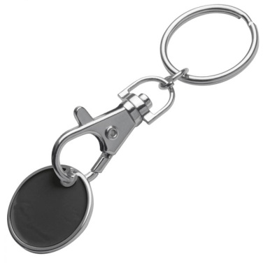 Logo trade advertising products picture of: Keyring with shopping coin ARRAS