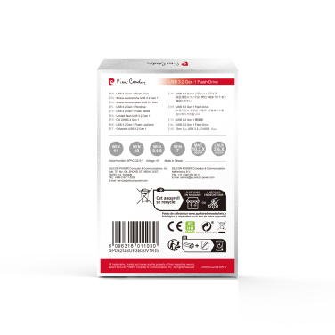 Logotrade business gift image of: PENDRIVE PIERRE CARDIN USB 32GB